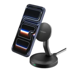 Spigen Ładowarki-ŁADOWARKA MAGSAFE EF151MS ESSENTIAL MAGNETIC 15W CZARNA