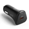 Spigen Ładowarki-ŁADOWARKA SAMOCHODOWA ESSENTIAL EV301 1-PORT CAR CHARGER 30W BLACK