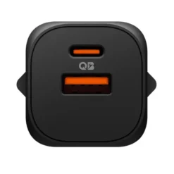 Spigen Ładowarki-ŁADOWARKA SIECIOWA ESSENTIAL EE352EU 2-PORTOWA 35W CZARNA