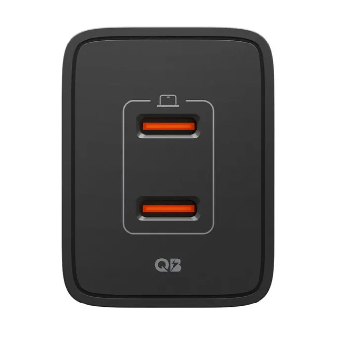 Spigen Ładowarki-ŁADOWARKA SIECIOWA ESSENTIAL EE472EU 2-PORTOWA 47W CZARNA
