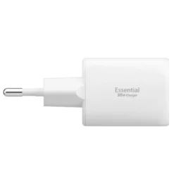 Spigen Ładowarki-ŁADOWARKA SIECIOWA ESSENTIAL EE352EU 2-PORTOWA 35W BIAŁA