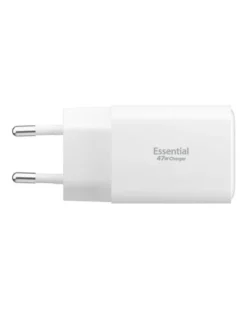 Spigen Ładowarki-ŁADOWARKA SIECIOWA USB-C USB-A ESSENTIAL 47W EE473EU BIAŁA