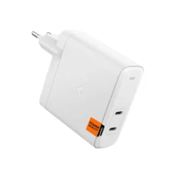 Spigen Ładowarki-ŁADOWARKA ARCSTATION PRO GAN-1402 2-PORT NETWORK CHARGER 140W WHITE