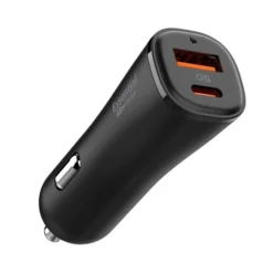 Spigen Ładowarki-ŁADOWARKA EV482 ARCSTATION ESSENTIAL CAR CHARGER 48W BLACK