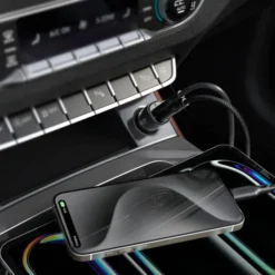 Spigen Ładowarki-ŁADOWARKA EV502 ARCSTATION ESSENTIAL CAR CHARGER 50W BLACK
