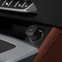 Spigen Ładowarki-ŁADOWARKA EV502 ARCSTATION ESSENTIAL CAR CHARGER 50W BLACK