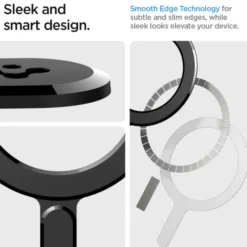 Spigen Pixel 8A|Pixel 9-Blaszka Ring Onetap Ring Magnetic Magsafe Plate Black