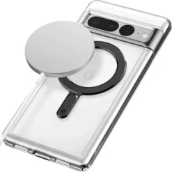 Spigen Pixel 8A|Pixel 9-Blaszka Ring Onetap Ring Magnetic Magsafe Plate Black