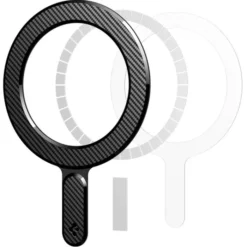 Spigen Pixel 8A|Pixel 9-Blaszka Ring Onetap Ring Magnetic Magsafe Plate Carbon