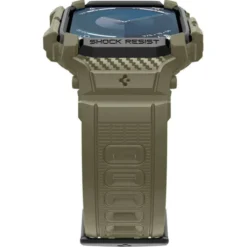 Spigen Apple Watch 11 46Mm|Apple Watch 10 46Mm-BRANSOLETA RUGGED ARMOR ”PRO” APPLE WATCH 10 (46 MM) VINTAGE KHAKI