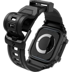 Spigen Apple Watch 11 42Mm|Apple Watch 10 42Mm-BRANSOLETA RUGGED ARMOR ”PRO” APPLE WATCH 10 (42 MM) MATTE BLACK