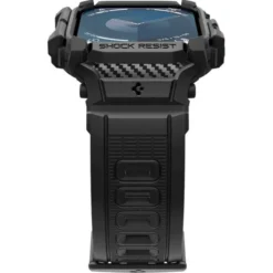 Spigen Apple Watch 11 42Mm|Apple Watch 10 42Mm-BRANSOLETA RUGGED ARMOR ”PRO” APPLE WATCH 10 (42 MM) MATTE BLACK