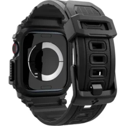 Spigen Apple Watch 11 42Mm|Apple Watch 10 42Mm-BRANSOLETA RUGGED ARMOR ”PRO” APPLE WATCH 10 (42 MM) MATTE BLACK