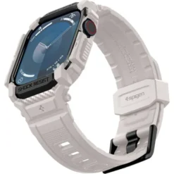 Spigen Apple Watch 11 46Mm|Apple Watch 10 46Mm-BRANSOLETA RUGGED ARMOR ”PRO” APPLE WATCH 10 (46 MM) DUNE BEIGE