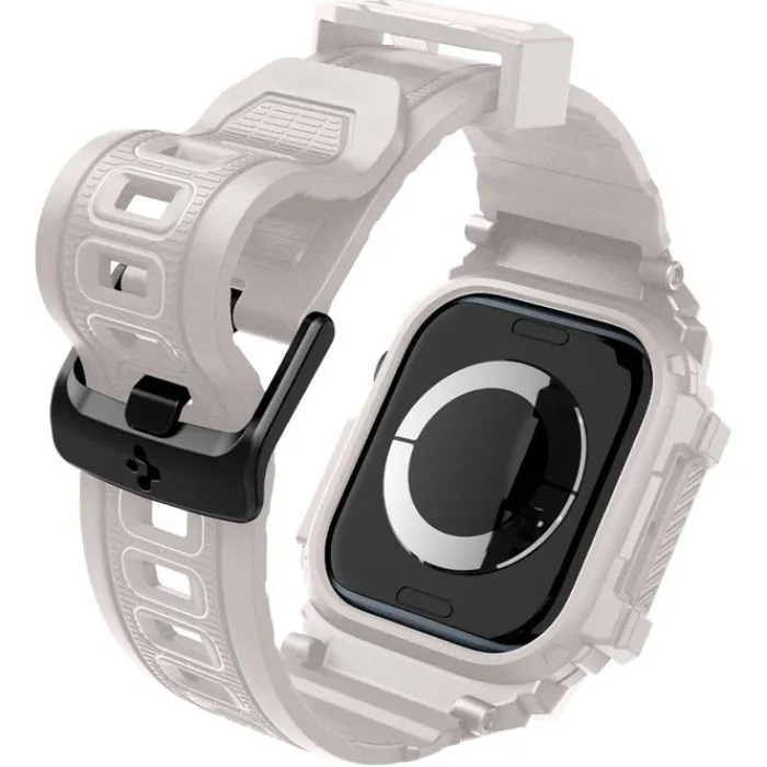 Spigen Apple Watch 11 46Mm|Apple Watch 10 46Mm-BRANSOLETA RUGGED ARMOR ”PRO” APPLE WATCH 10 (46 MM) DUNE BEIGE