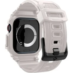Spigen Apple Watch 11 46Mm|Apple Watch 10 46Mm-BRANSOLETA RUGGED ARMOR ”PRO” APPLE WATCH 10 (46 MM) DUNE BEIGE