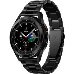 Spigen Galaxy Watch 4 40Mm|Galaxy Watch 4 44Mm-Bransoleta Samsung Galaxy Watch 4 40 / 42 / 44 / 46mm Modern Fit Band Black Czarna