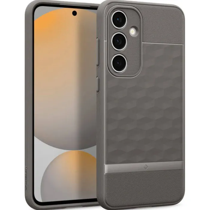 Spigen Samsung|Galaxy S24 Fe-Etui CASEOLOGY PARALLAX GALAXY S24 FE ASH GREY