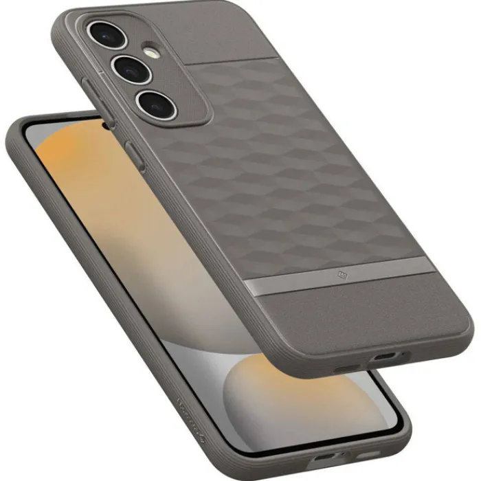 Spigen Samsung|Galaxy S24 Fe-Etui CASEOLOGY PARALLAX GALAXY S24 FE ASH GREY