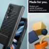 Spigen Galaxy Z Fold 5|Samsung-Etui Caseology Parallax Galaxy Z Fold 5 Matte Black Case