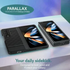 Spigen Galaxy Z Fold 5|Samsung-Etui Caseology Parallax Galaxy Z Fold 5 Matte Black Case