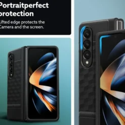 Spigen Galaxy Z Fold 5|Samsung-Etui Caseology Parallax Galaxy Z Fold 5 Matte Black Case