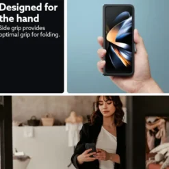 Spigen Galaxy Z Fold 5|Samsung-Etui Caseology Parallax Galaxy Z Fold 5 Matte Black Case