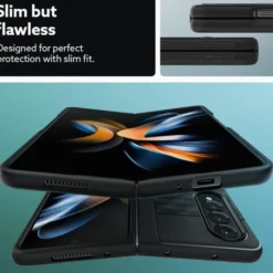 Spigen Galaxy Z Fold 5|Samsung-Etui Caseology Parallax Galaxy Z Fold 5 Matte Black Case