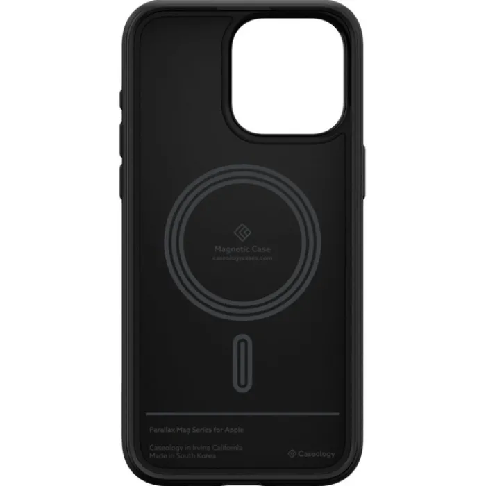 Spigen Iphone 15 Pro|Iphone 15 Pro-Etui Caseology Parallax Mag Magsafe iPhone 15 Pro Matte Black Case