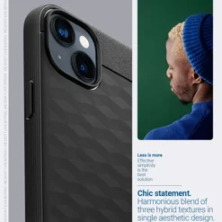 Spigen Iphone 14 Plus|Apple-Etui Caseology Parallax Mag Magsafe iPhone 14 Plus Matte Black