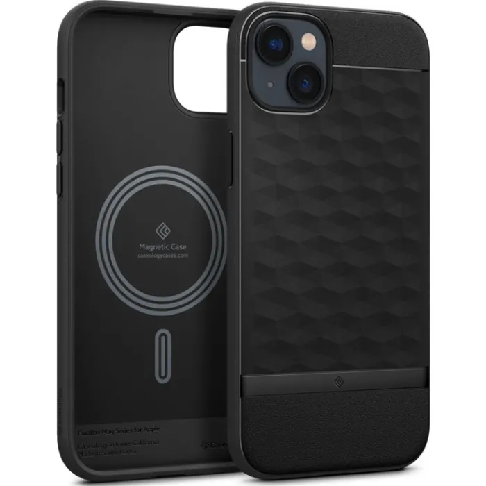 Spigen Iphone 14 Plus|Apple-Etui Caseology Parallax Mag Magsafe iPhone 14 Plus Matte Black