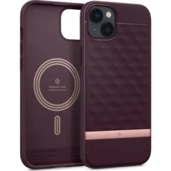 Spigen Iphone 14 Plus|Apple-Etui Caseology Parallax Mag Magsafe iPhone 14 Plus Burgundy