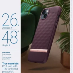 Spigen Iphone 14 Plus|Apple-Etui Caseology Parallax Mag Magsafe iPhone 14 Plus Burgundy