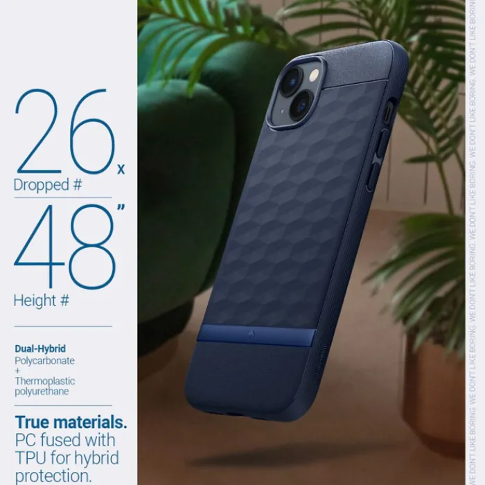 Spigen Iphone 14 Plus|Apple-Etui Caseology Parallax Mag Magsafe iPhone 14 Plus Midnight Blue