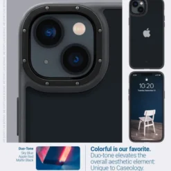 Spigen Apple|Iphone 14 Plus-Etui Caseology Skyfall iPhone 14 Plus Matte Black