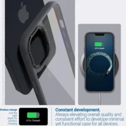 Spigen Apple|Iphone 14 Plus-Etui Caseology Skyfall iPhone 14 Plus Matte Black