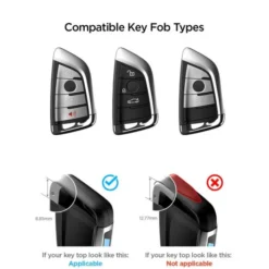 Spigen Inne-ETUI DO KLUCZYKÓW BMW BK100 KEY FOB CZARNE