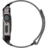 Spigen Apple Watch Se 44Mm|Apple Watch 9 45Mm-Etui i Pasek Metal Fit Pro Apple Watch SE 4 5 6 7 8 9 44 / 45 mm Grafitowe