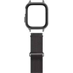 Spigen Apple Watch Se 44Mm|Apple Watch 9 45Mm-Etui i Pasek Metal Fit Pro Apple Watch SE 4 5 6 7 8 9 44 / 45 mm Grafitowe