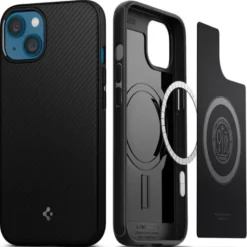 Spigen Iphone 13|Apple-Etui iPhone 13 Etui MagSafe Mag Armor Matte Black Case