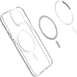 Spigen Iphone 13|Apple-Etui iPhone 13 Etui Ultra Hybrid Mag Magsafe Crystal White Case