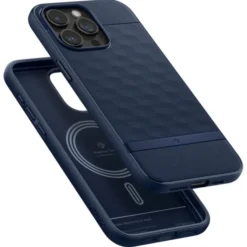 Spigen Iphone 15 Pro Max|Iphone 15 Pro Max-Etui iPhone 15 Pro Max Caseology Parallax Mag Magsafe Midnight Blue Case