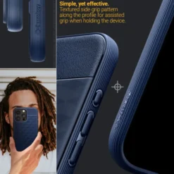Spigen Iphone 15 Pro Max|Iphone 15 Pro Max-Etui iPhone 15 Pro Max Caseology Parallax Mag Magsafe Midnight Blue Case