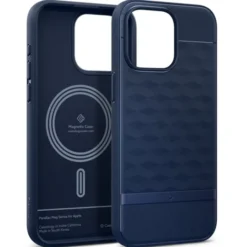 Spigen Iphone 15 Pro Max|Iphone 15 Pro Max-Etui iPhone 15 Pro Max Caseology Parallax Mag Magsafe Midnight Blue Case
