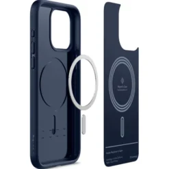 Spigen Iphone 15 Pro Max|Iphone 15 Pro Max-Etui iPhone 15 Pro Max Caseology Parallax Mag Magsafe Midnight Blue Case