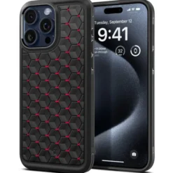 Spigen Iphone 15 Pro Max|Apple-Etui iPhone 15 Pro Max Cryo Armor Cryo Red