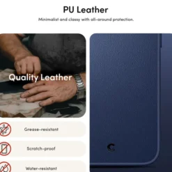 Spigen Iphone 15 Pro Max|Iphone 15 Pro Max-Etui iPhone 15 Pro Max Cyrill Kajuk Mag Magsafe Navy Case