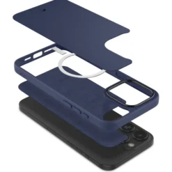 Spigen Iphone 15 Pro Max|Iphone 15 Pro Max-Etui iPhone 15 Pro Max Cyrill Kajuk Mag Magsafe Navy Case