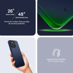 Spigen Iphone 15 Pro Max|Iphone 15 Pro Max-Etui iPhone 15 Pro Max Cyrill Kajuk Mag Magsafe Navy Case