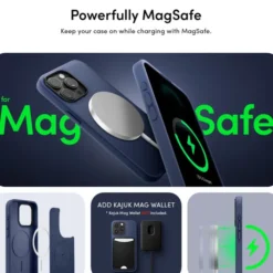 Spigen Iphone 15 Pro Max|Iphone 15 Pro Max-Etui iPhone 15 Pro Max Cyrill Kajuk Mag Magsafe Navy Case